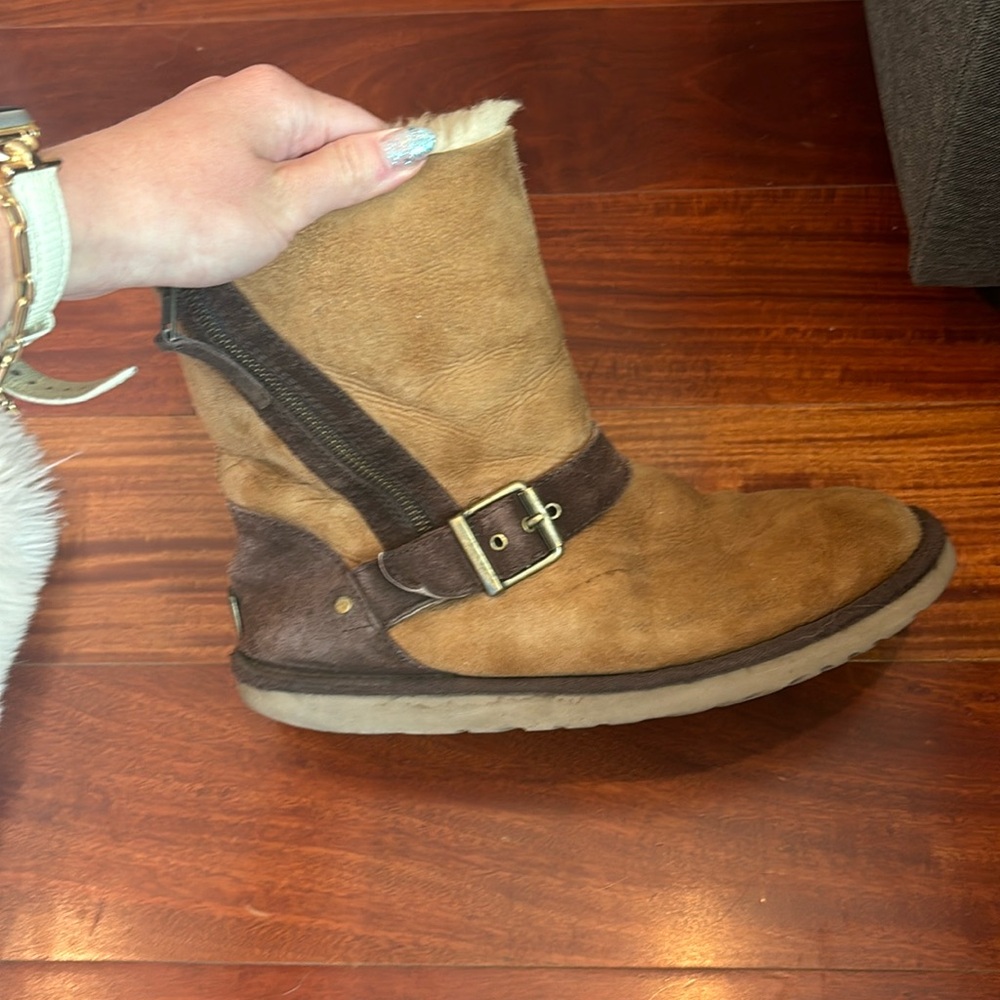 Heavily worn ugg boots